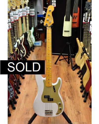 Fender American Vintage 57 Precision Bass White Blonde